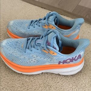 Hoka Women's Sneakers - Blue and Orange